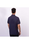 Hackett Mens Blue Heritage NBR Plain Polo Shirt