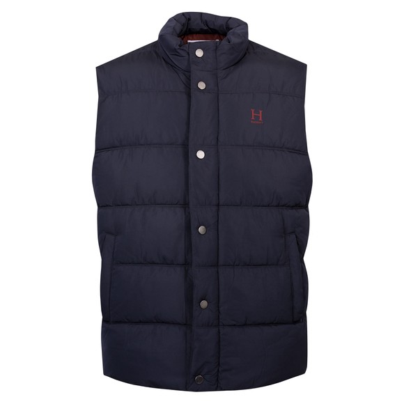 Hackett Mens Blue Heritage Gilet