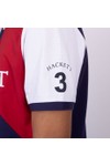 Hackett Mens Red Heritage NBR Sash Polo Shirt