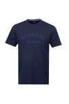 Hackett Mens Blue Heritage ESS T-Shirt