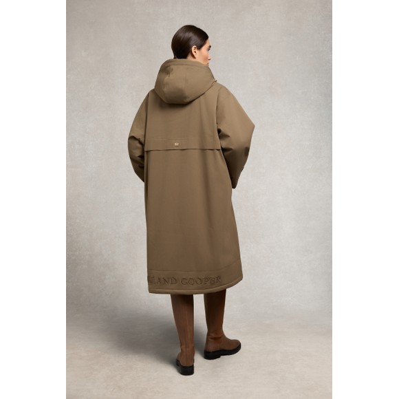 Holland Cooper Womens Beige One Size Waterproof Coat main image
