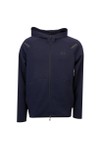 Under Armour Mens Blue Unstoppable Fleece Hooded Full Zip 