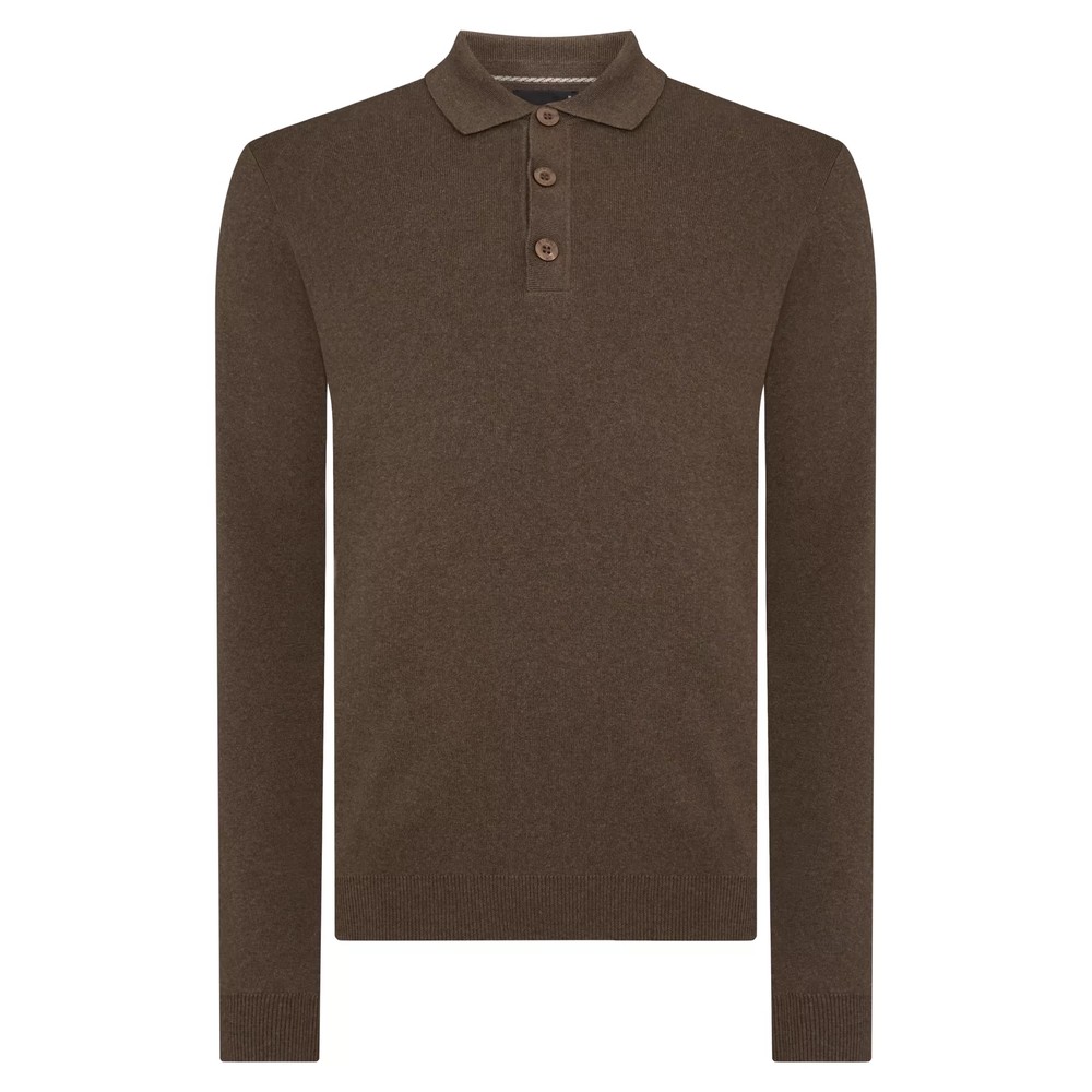 Polo Neck Knitted Jumper