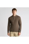Remus Mens Brown Polo Neck Knitted Jumper
