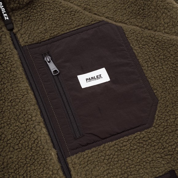 Parlez Mens Green Ascend Fleece Jacket main image