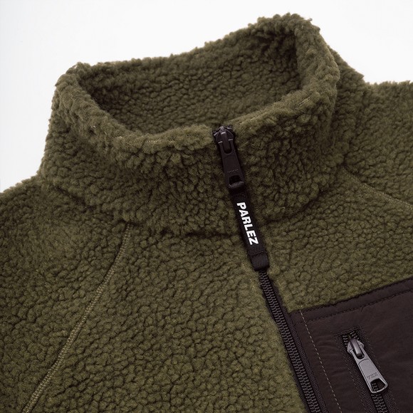 Parlez Mens Green Ascend Fleece Jacket main image