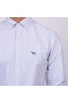Rodd & Gunn Mens Blue Oxford Stripe LS Shirt