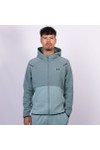 Under Armour Mens Grey Unstoppable Fleece Hooded Full Zip 