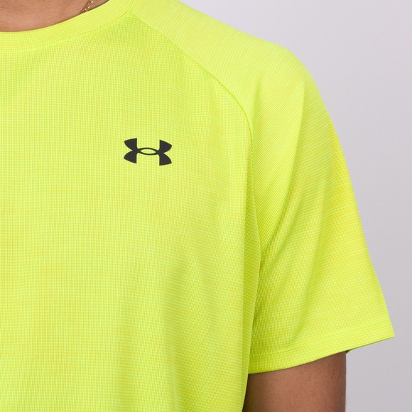 Under Armour Mens Green Tech Textured T-Shirt main image