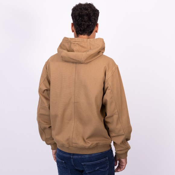 Gramicci Mens Brown El Cap Canvas Hooded Jacket #4