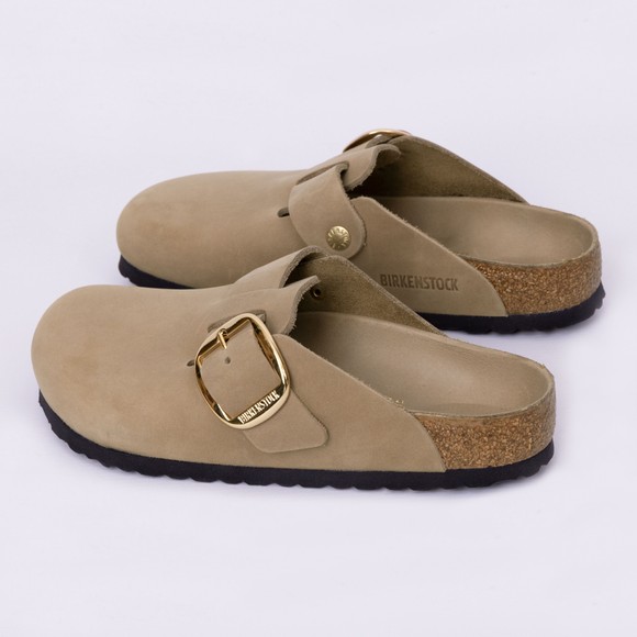 Birkenstock Womens Brown Boston Big Buckle Clog main image