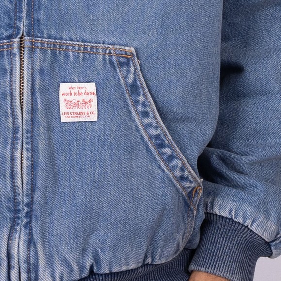 Levi's ® Mens Blue Potrero Denim Hoody main image