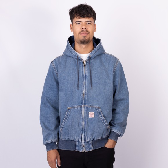 Levi's ® Mens Blue Potrero Denim Hoody main image