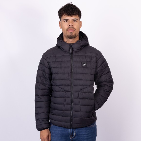 Marshall Artist Mens Black Ashdale Bubble Jacket main image