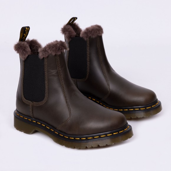 Dr. Martens Womens Brown Leonore Boot main image
