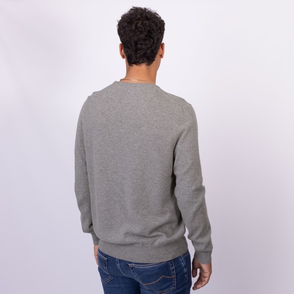 Polo Ralph Lauren Mens Grey Wool Crew Neck Jumper main image