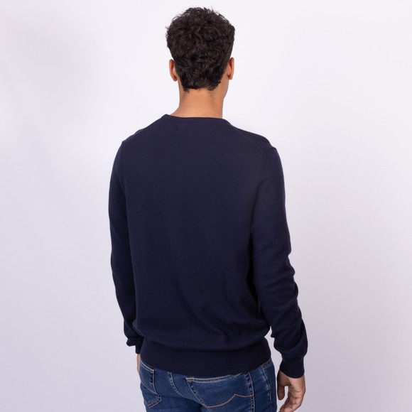 Polo Ralph Lauren Mens Blue Wool Crew Neck Jumper main image