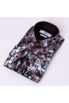 Claudio Lugli Mens White Mods and Rockers Shirt