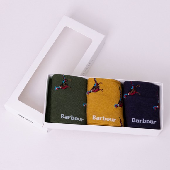 Barbour Lifestyle Mens Green Pheasant Giftset main image