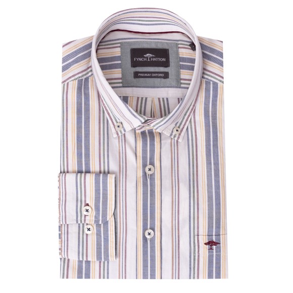 Washed Oxford Stripe Shirt