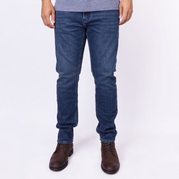 Rodd & Gunn Mens Blue Owaka Straight Italian Denim Jean