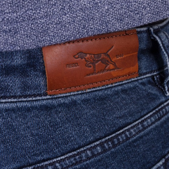 Rodd & Gunn Mens Blue Owaka Straight Italian Denim Jean main image