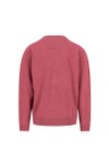 Fynch Hatton Mens Red V Neck Merino Cashmere Jumper
