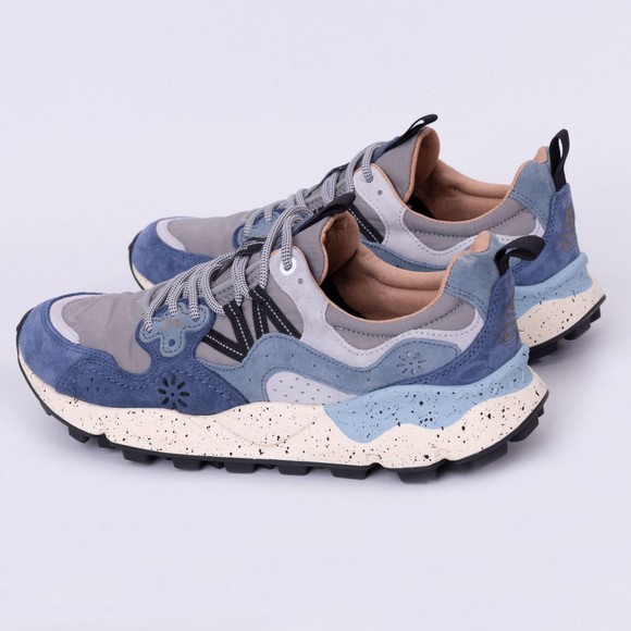 Flower Mountain Mens Blue Yamano 3 Trainer main image