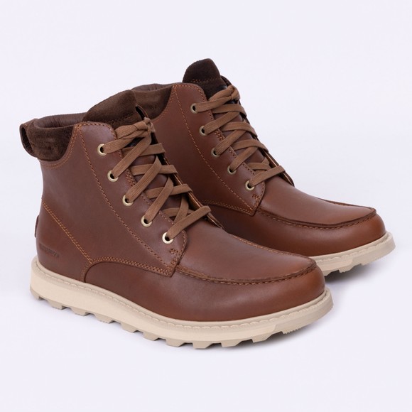 Sorel Mens Brown Madson II Moc Toe Waterproof Boot