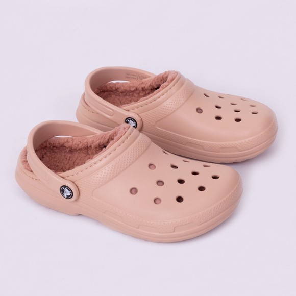 Crocs Womens Pink Classic Lined Clog main image