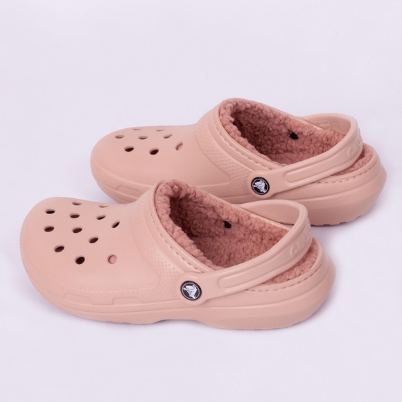 Crocs Womens Pink Classic Lined Clog main image