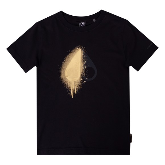 Moose Knuckles Boys Black Kids Augustine T-Shirt main image