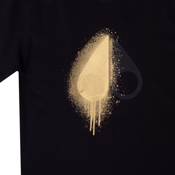Moose Knuckles Boys Black Kids Augustine T-Shirt main image
