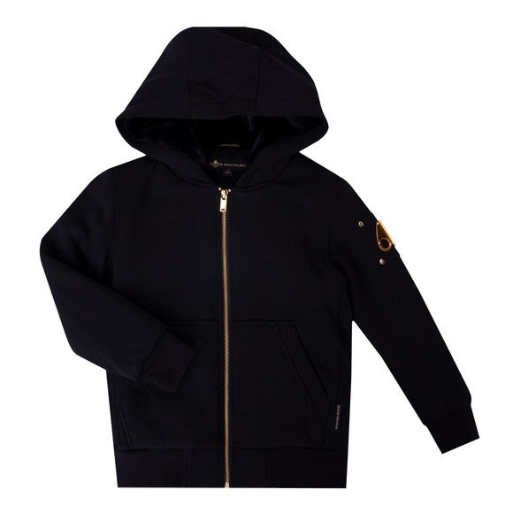 Moose Knuckles Boys Black Bunny Hoody main image