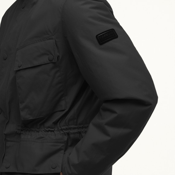 Barbour International Mens Black Endley Waterproof Jacket main image