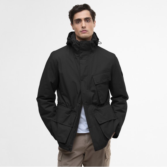 Barbour International Mens Black Endley Waterproof Jacket main image