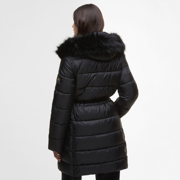 Barbour International Womens Black Anastasia Puffer Jacket main image