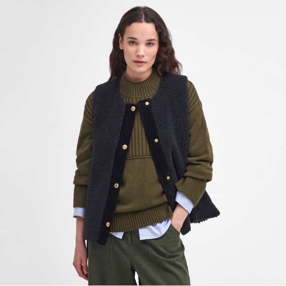 Barbour Lifestyle Womens Black Dulsie Teddy Liner main image