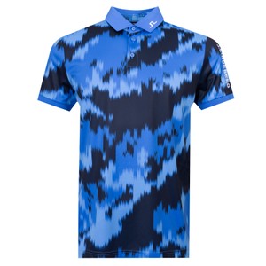 Tour Tech Print Polo Shirt