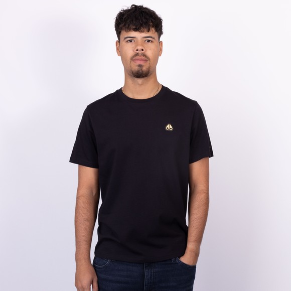 Moose Knuckles Mens Black Crescent T-Shirt main image