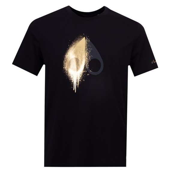 Moose Knuckles Mens Black Augustine T Shirt main image