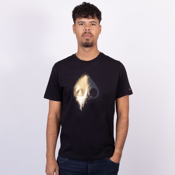 Moose Knuckles Mens Black Augustine T Shirt main image