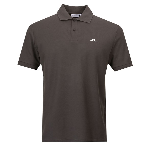 J.Lindeberg Mens Grey Rudy Slim Polo main image