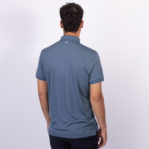 J.Lindeberg Mens Blue Tour Tech Regular Fit Golf Polo #4