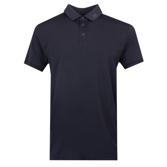 J.Lindeberg Mens Blue KV Print Polo Shirt main image