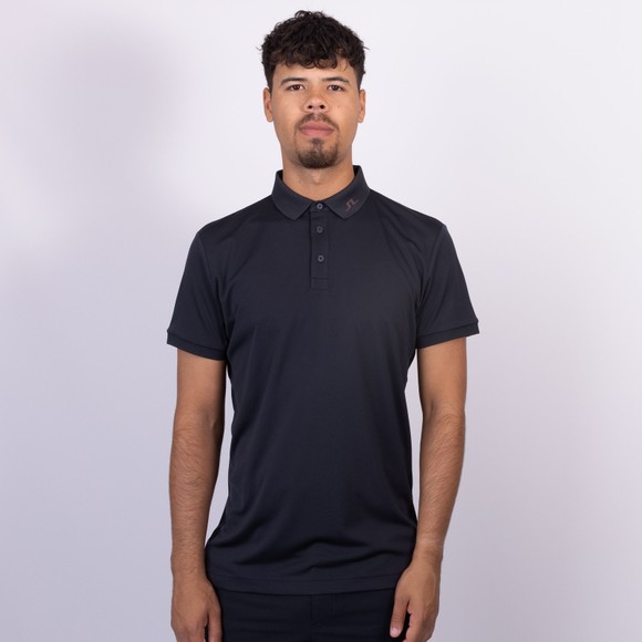 J.Lindeberg Mens Blue KV Print Polo Shirt main image