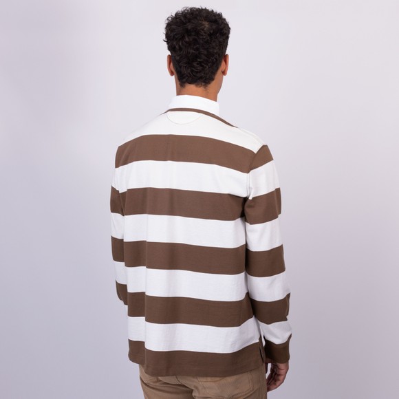 Polo Ralph Lauren Mens Brown The Iconic Rugby Shirt main image