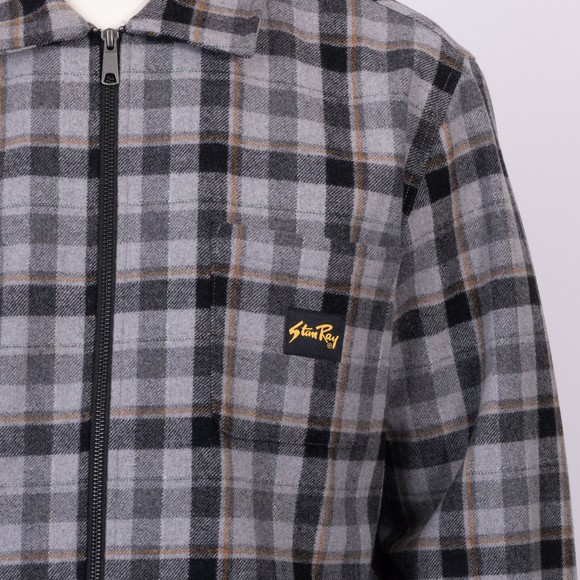 Stan Ray Mens Grey Zip Shirt main image