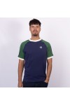 Sergio Tacchini Mens Blue Hadow Ringer T-Shirt