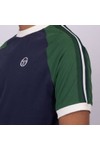 Sergio Tacchini Mens Blue Hadow Ringer T-Shirt